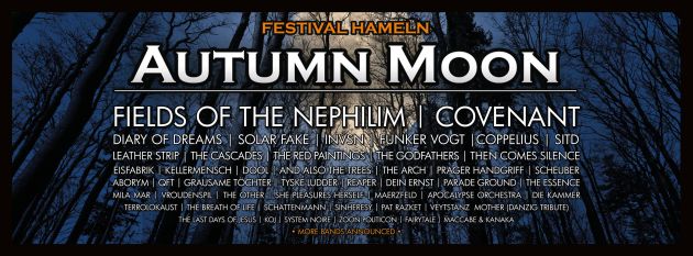 autumnmoon festival2018 lineup