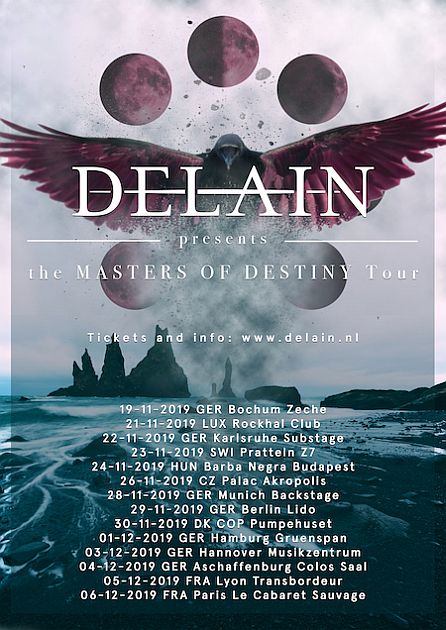 delain tour2019
