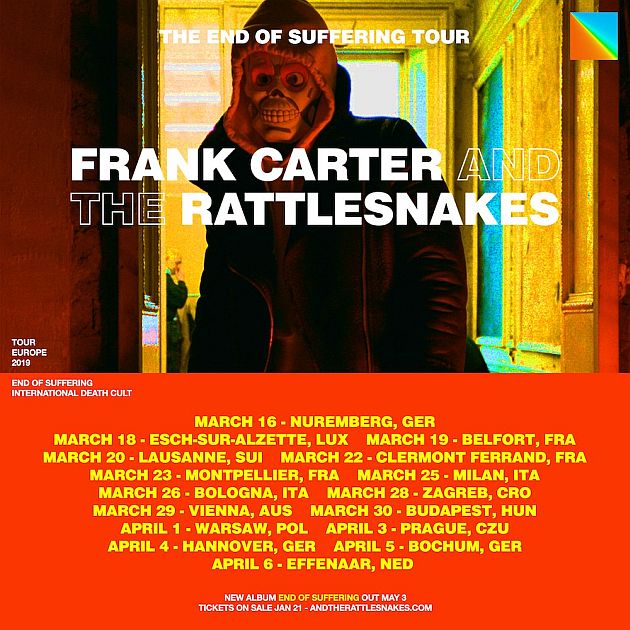 frankcarter tour2019