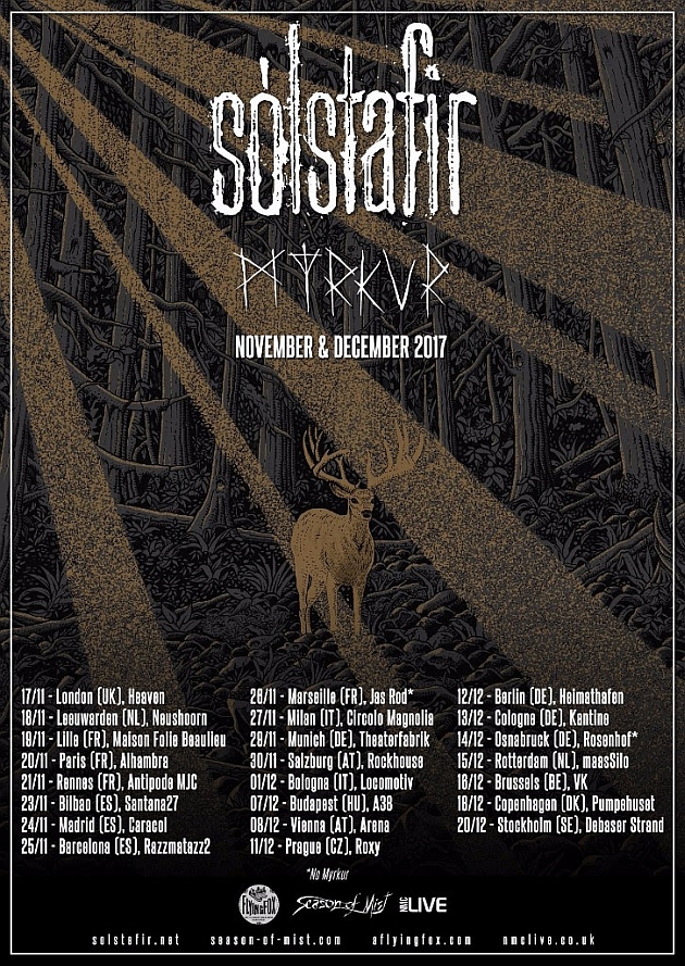 solstafir tour2017