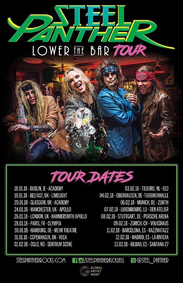 steelpanther tour2018