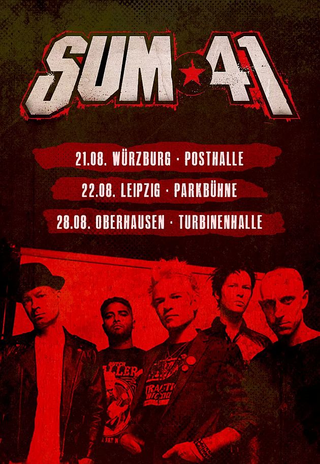 sum41 germany august2018