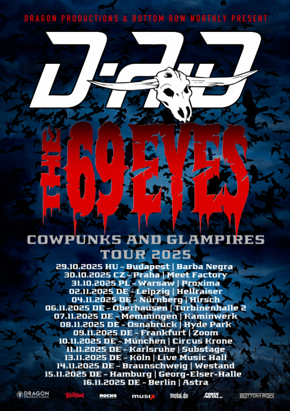 D-A-D & 69 Eyes tour2025