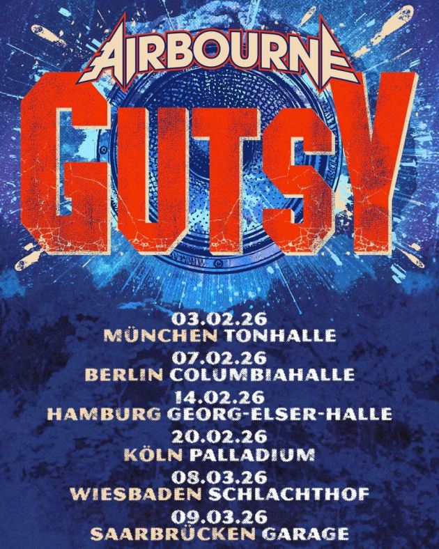 airbourne tour2026