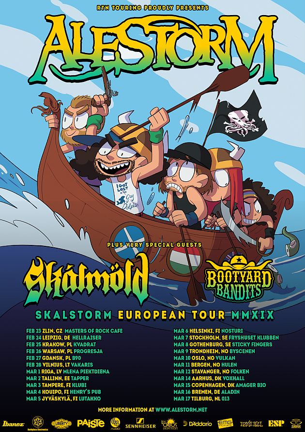 alestorm tour2019