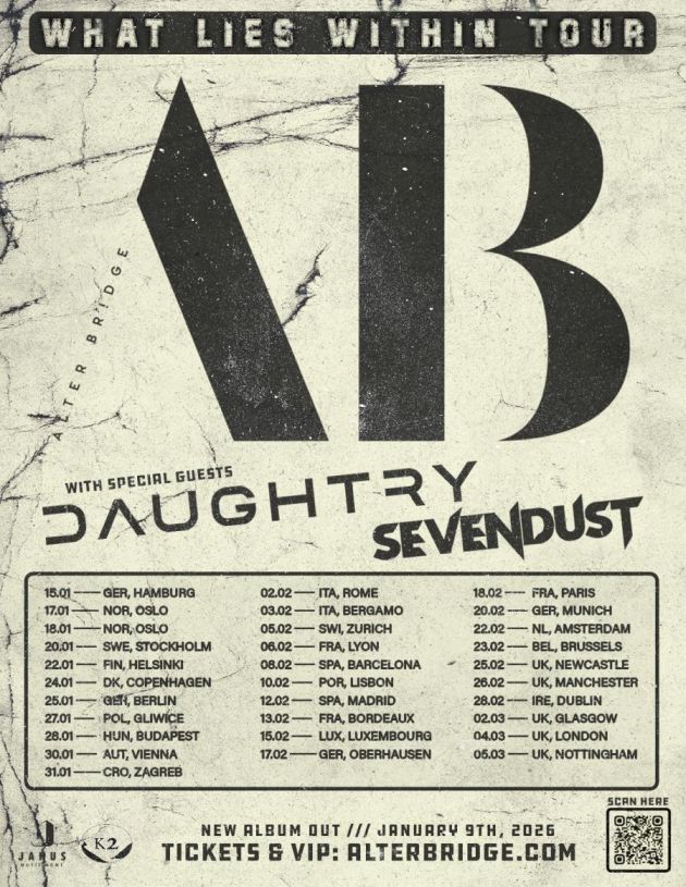 alterbridge tour2026