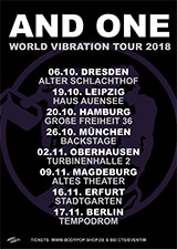 andone vibrationtour2018