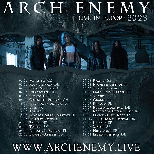 archenemy tour2023