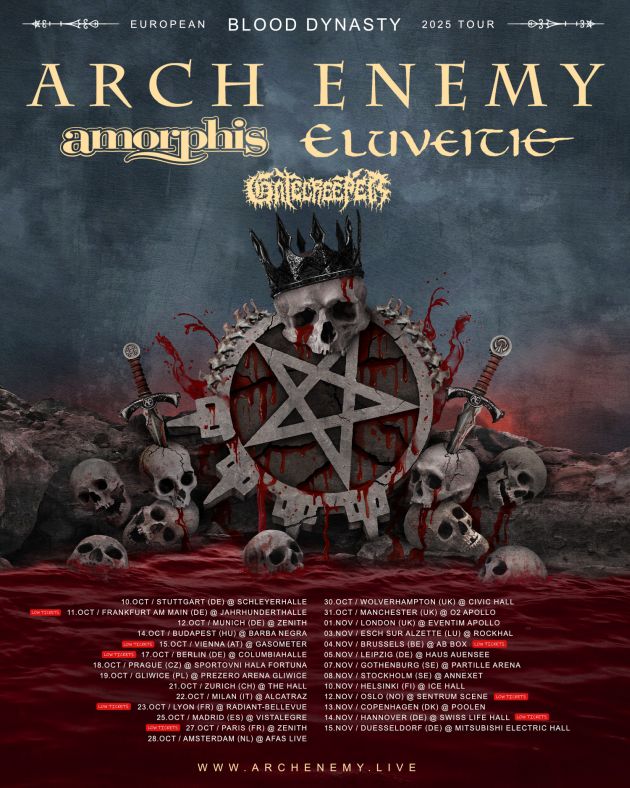 arch enemy tour2025