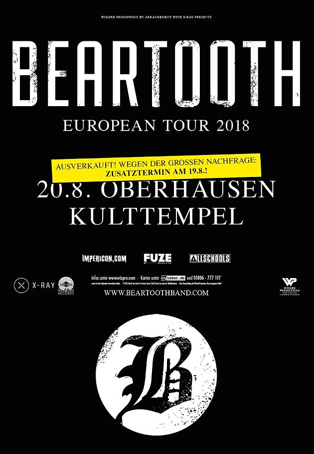 beartooth oberhausen2018