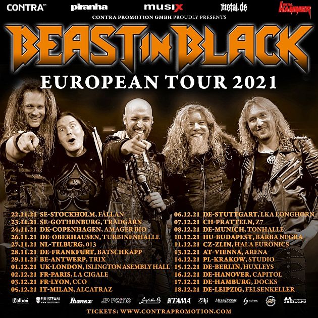 beastinblack europe2021