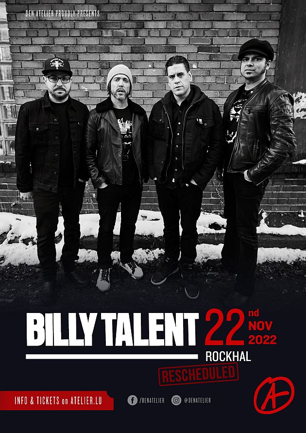 billytalent rockhal2022