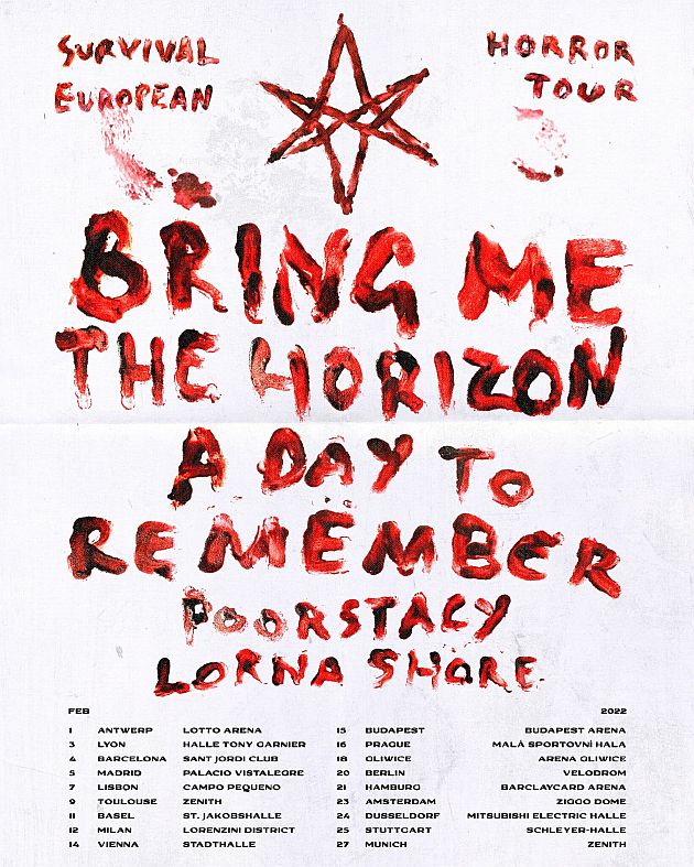 bring me the horizon tour germany