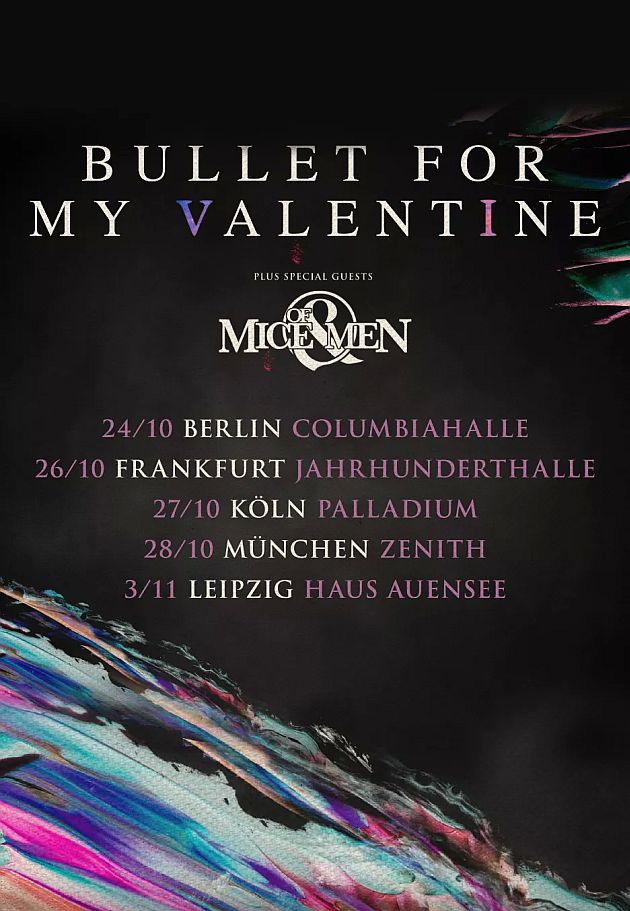 bulletformyvalentine germany2018