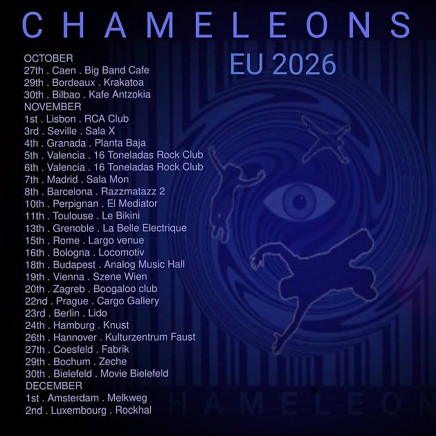 chameleons tour2026