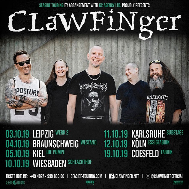 clawfinger germany autumn2019