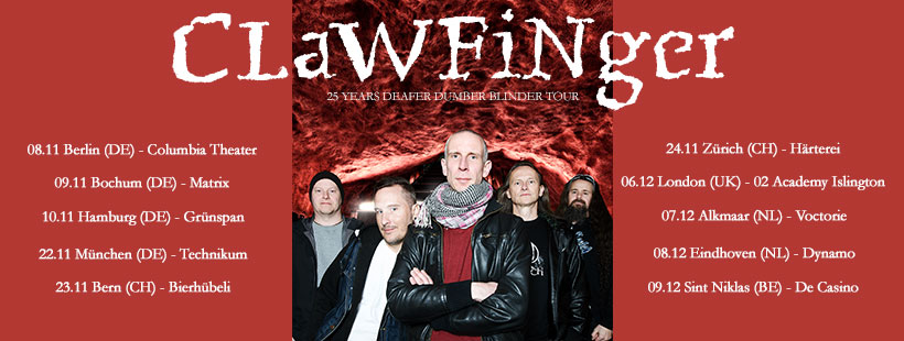 clawfinger tour2018