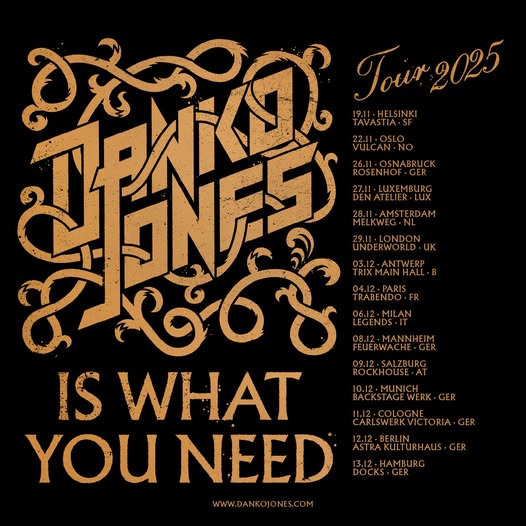 dankojones tour2025