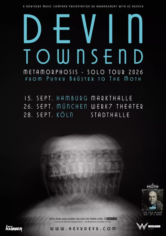 devin townsend metamorphosistour2026