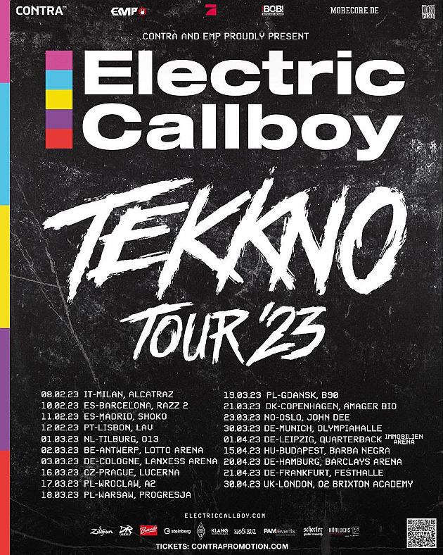 electriccallboy tour2023