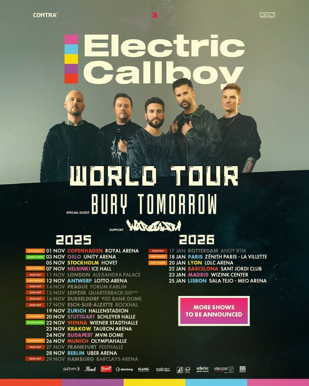 electric callboy tour2025
