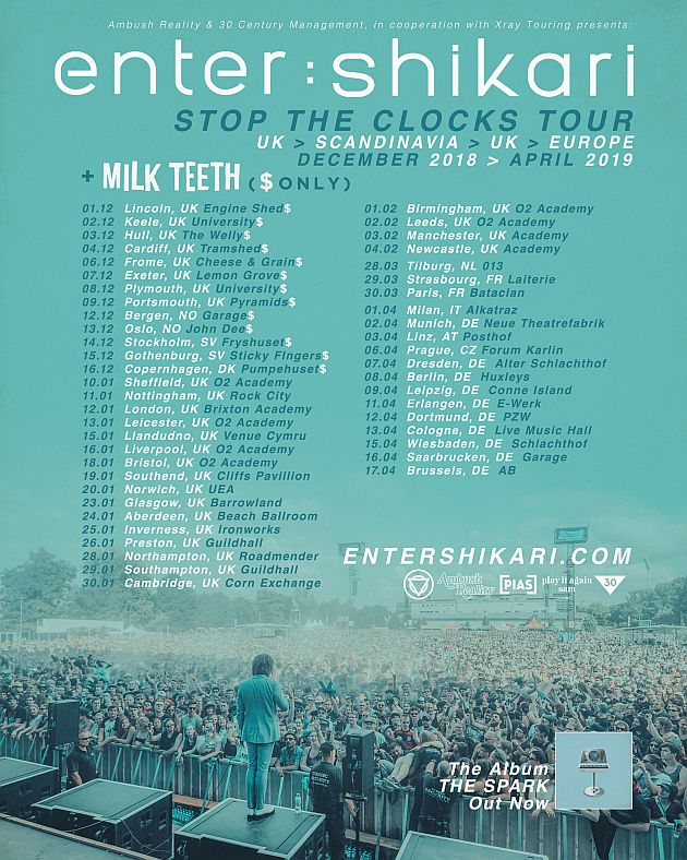 entershikari tour2019 flyer