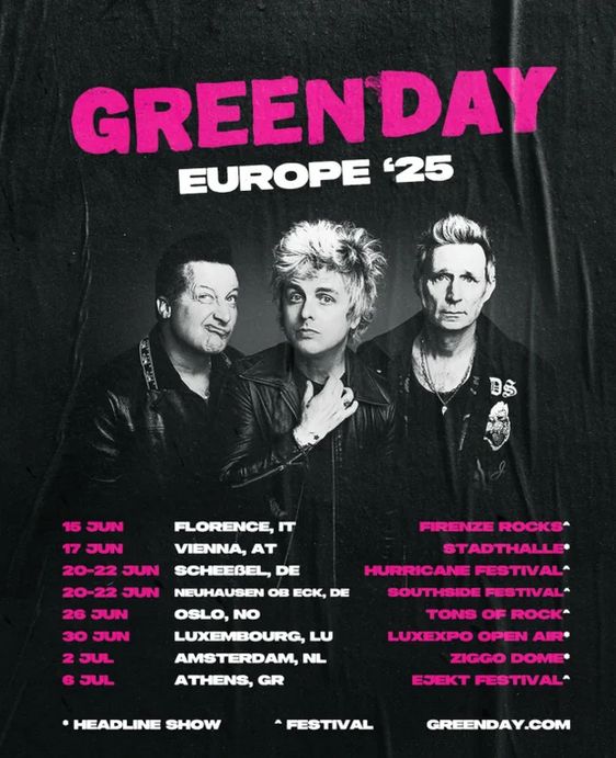 green day europe2025
