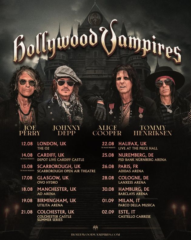 hollywood vampires tour2026