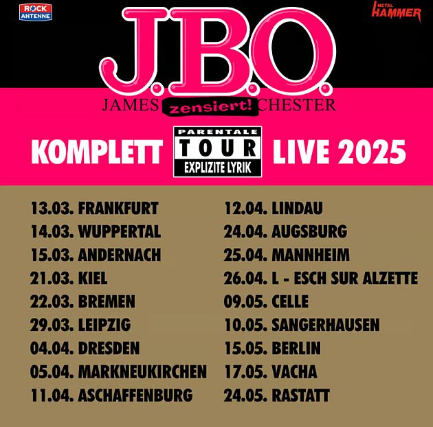 j.b.o tour2025