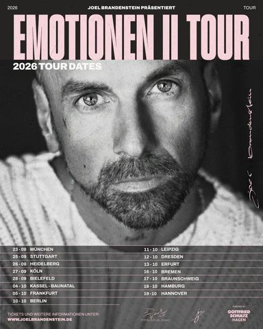 joel brandenstein tour2026