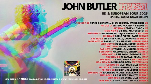 john butler europe2025
