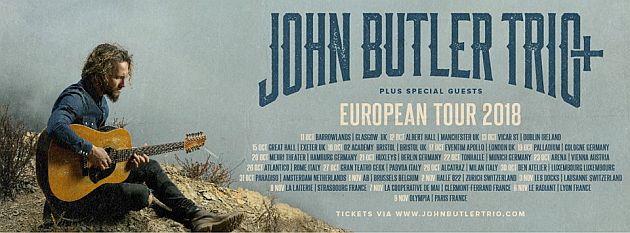 johnbutler tour2018