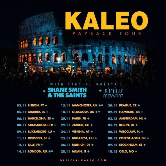 kaleo tour2024