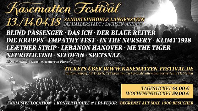 kasematten2018 flyer