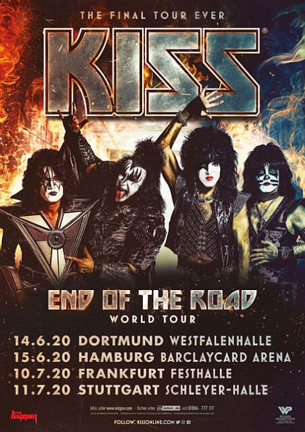 kiss tour2020