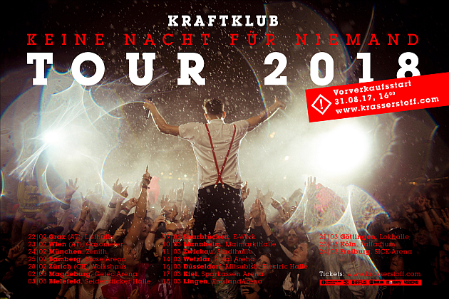 kraftklub tour2018