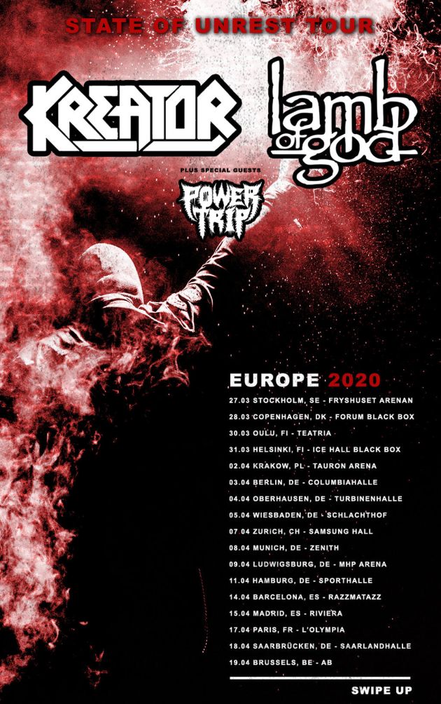 kreator tour2020