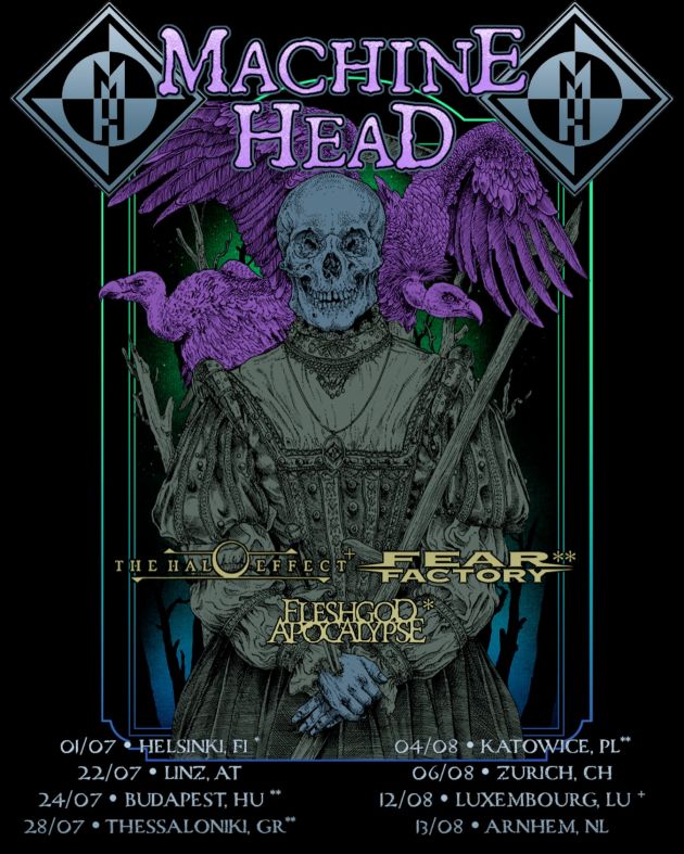 machine head europe2025