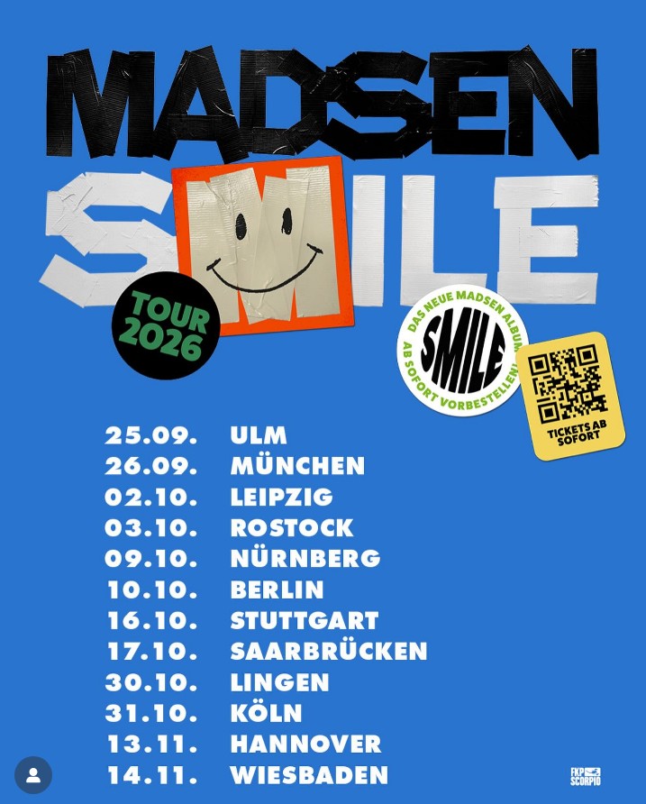 madsen smiletour2026