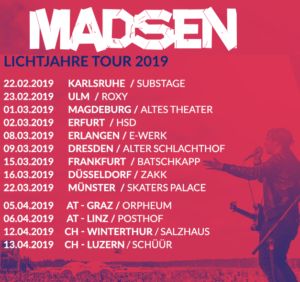 madsen tour2019
