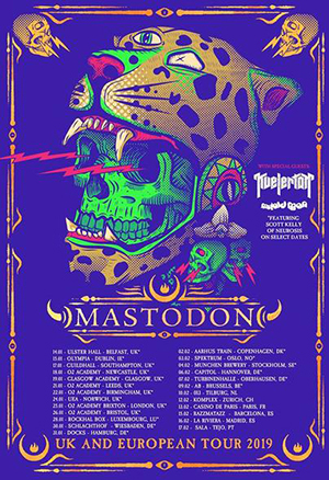 mastodon tour2019