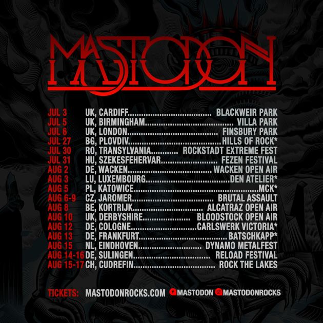 mastodon tour2025