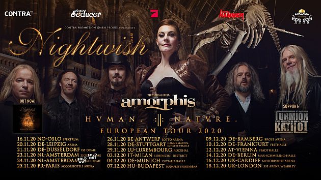 nightwish tour2020