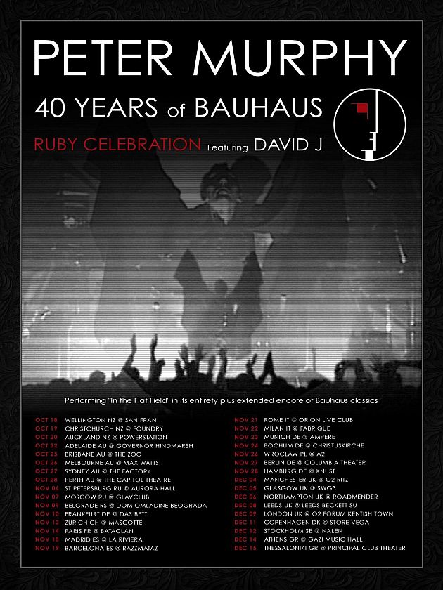 petermurphy 40yearsbauhaus tour