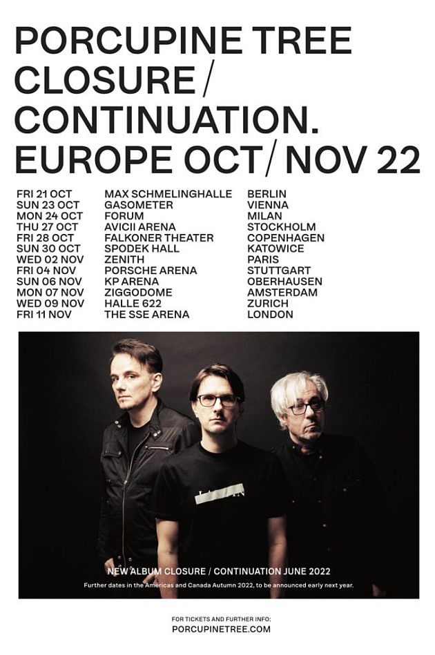 porcupinetree europe2022