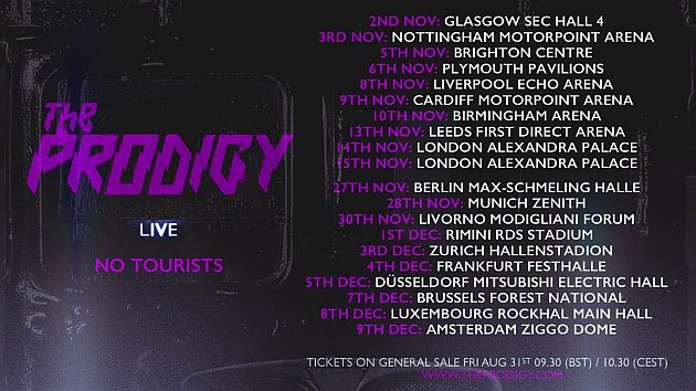 prodigy tour2018