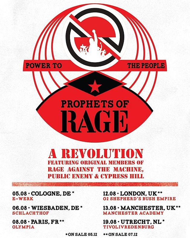 prophetsofrage tour2019