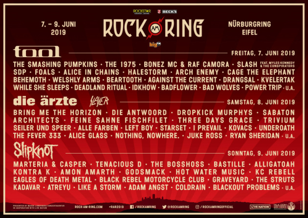 rockamring2019 lineup