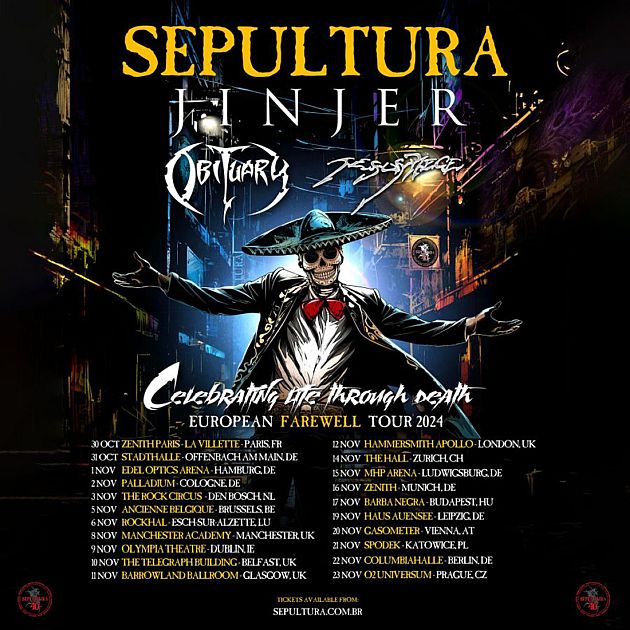 sepultura europe2024