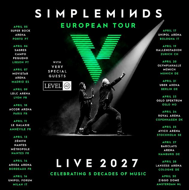 simple minds tour2027